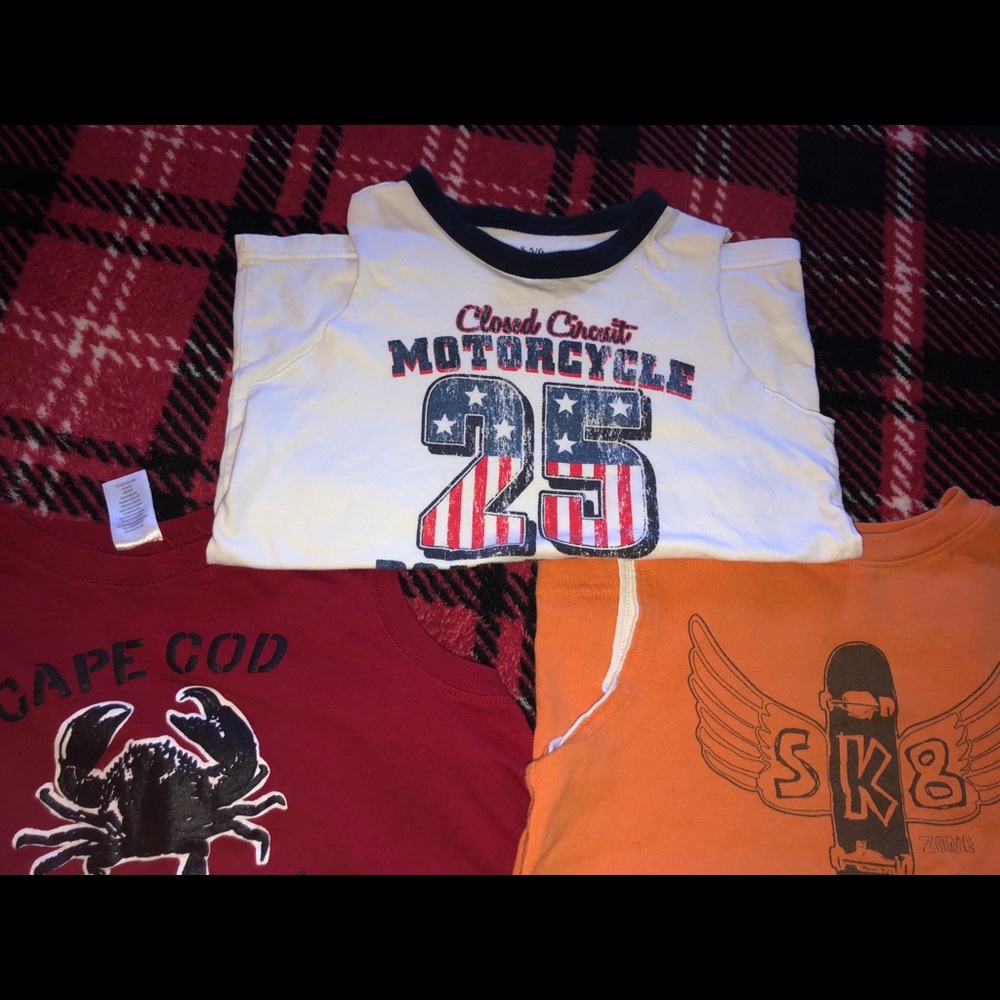 Boys sleeveless tee bundle size 5-6